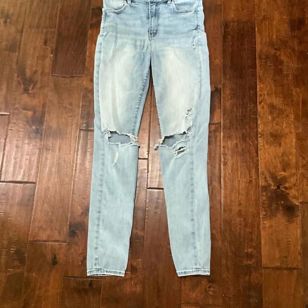 American Eagle Next Level Stretch Distressed Jeans 8-XL